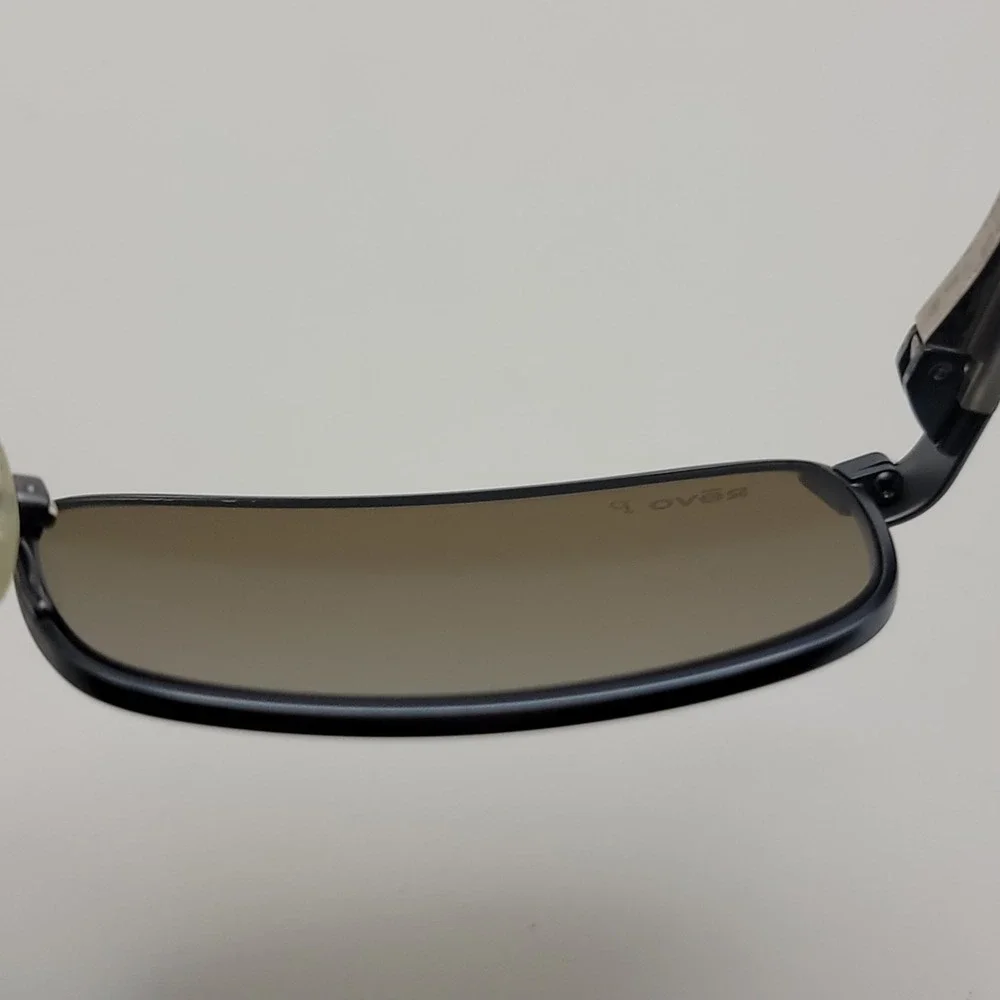 Revo 3005 084-S/62 Sunglasses Men 54mm Gunmetal Blue Water Polarized Italy Metal